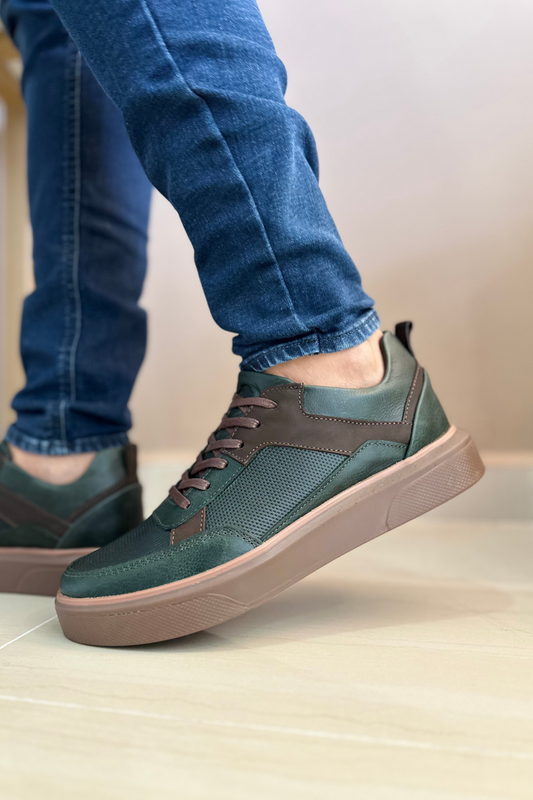 SNEAKER ÁLABA - EN CUERO - PARA HOMBRE REF: 3218