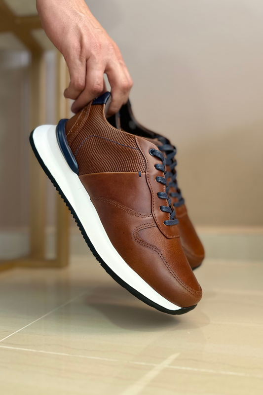 SNEAKER GUMA - EN CUERO - PARA HOMBRE