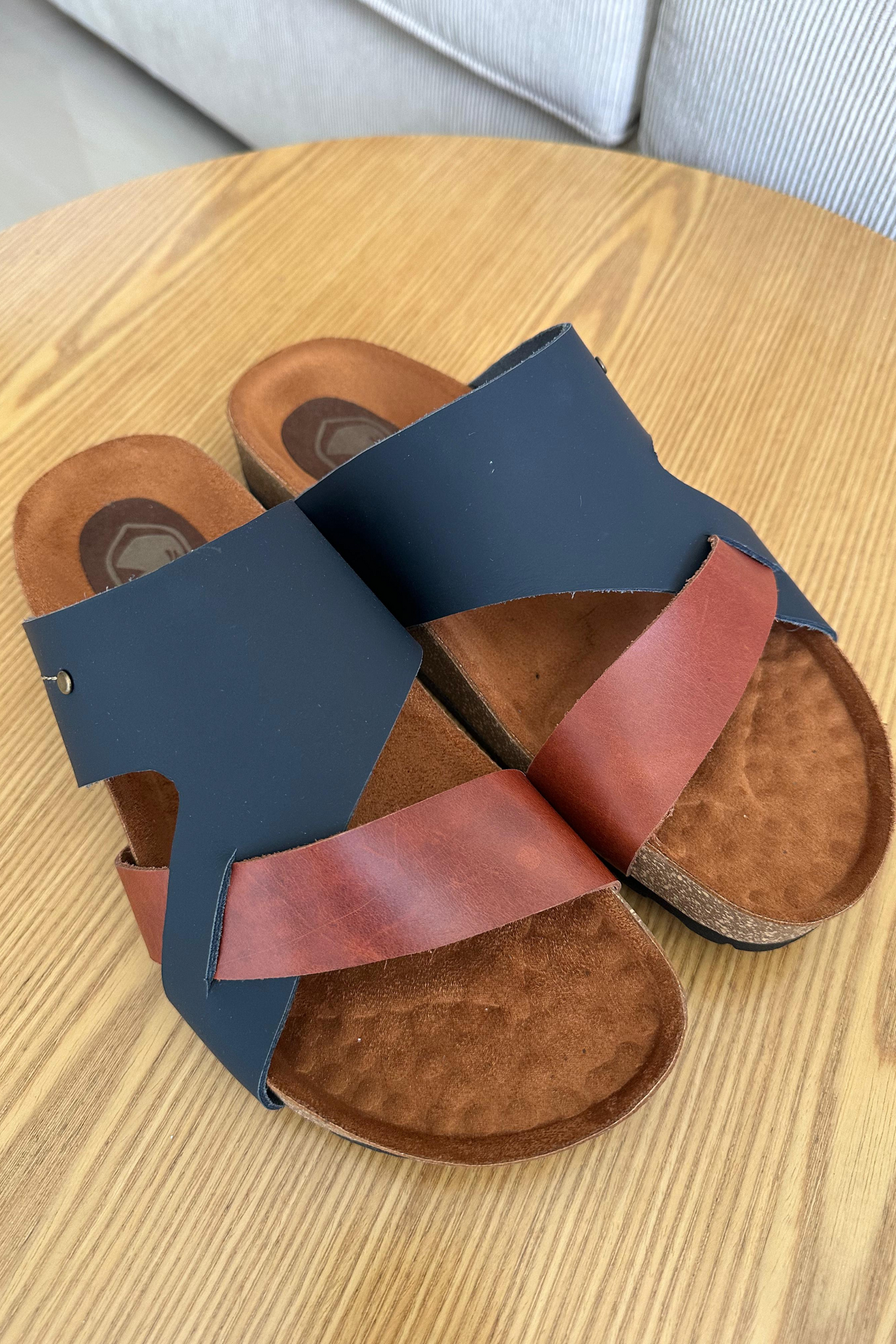 SANDALIA BEVERLEY - PARA HOMBBRE - EN CUERO - REF: 12