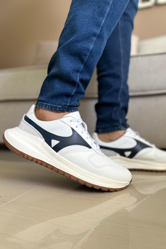 SNEAKERS QUERETARO - PARA HOMBRE - EN CUERO - REF: