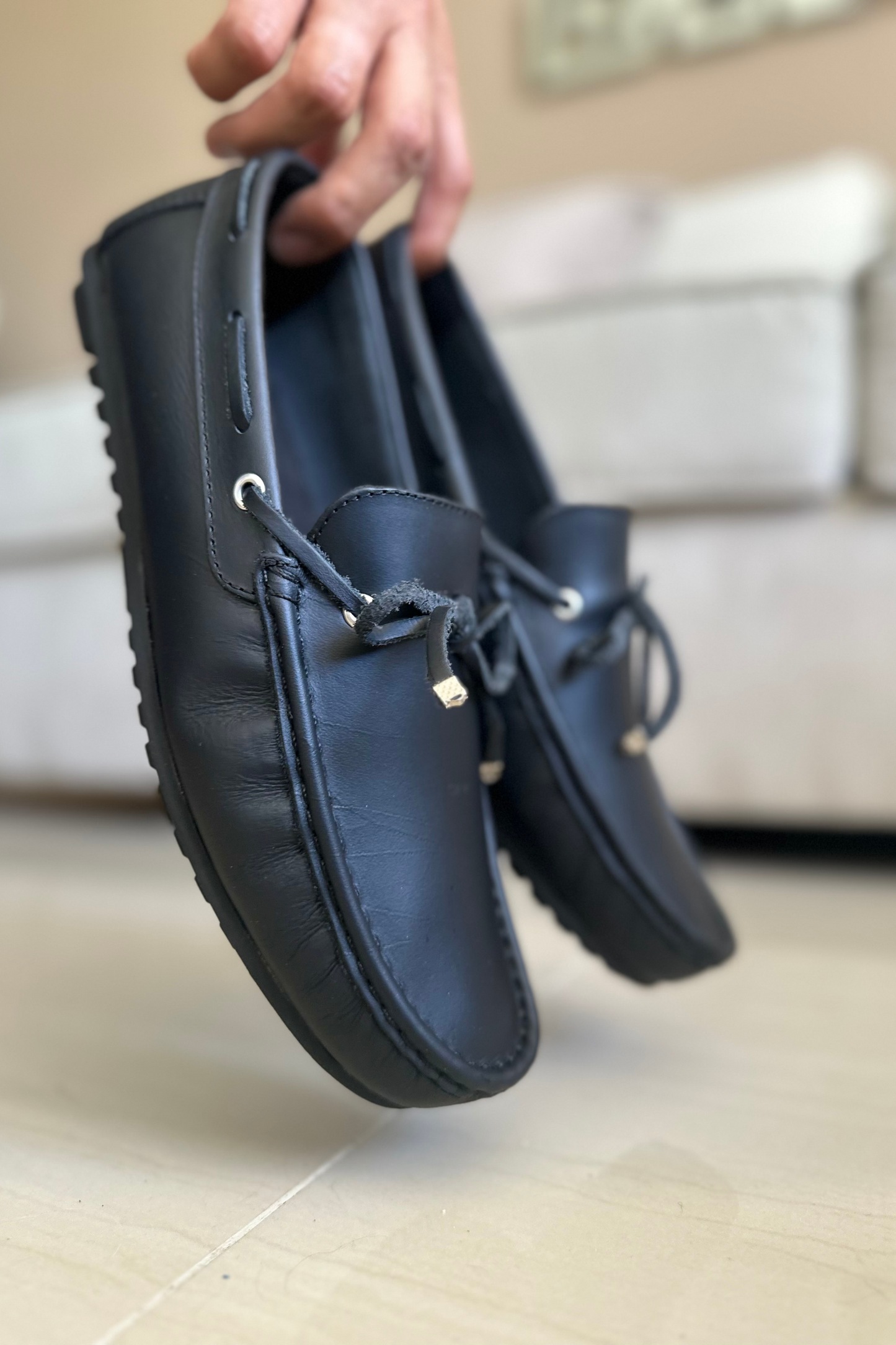 MOCASINES BROAD - PARA HOMBRE - EN CUERO - REF: SKN