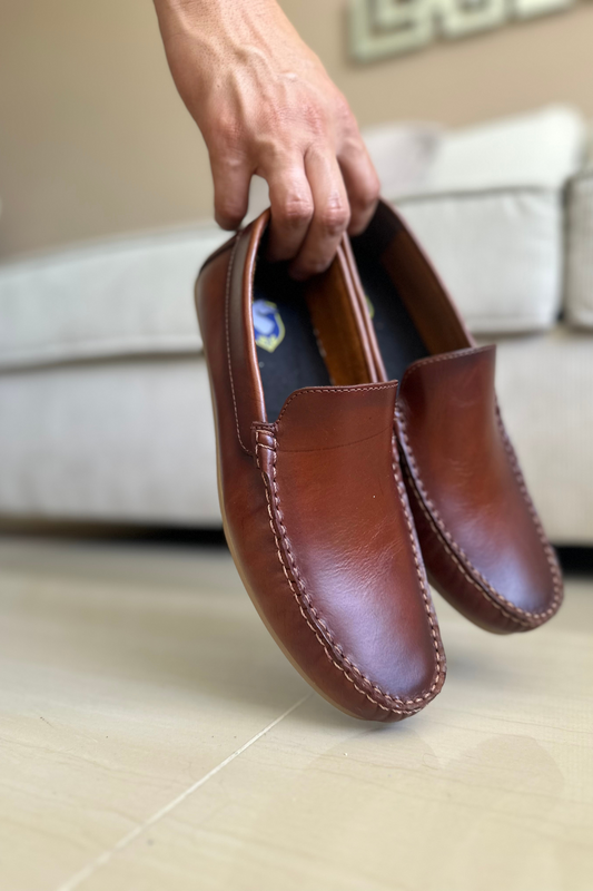 MOCASINES TAINY - PARA HOMBRE - EN CUERO - REF: SKN