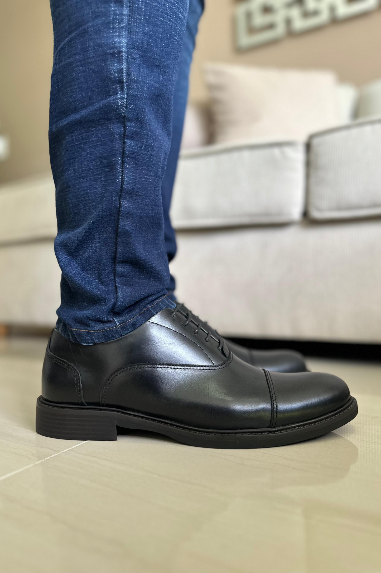 ELEGANTES DILOM - EN CUERO -PARA HOMBRE