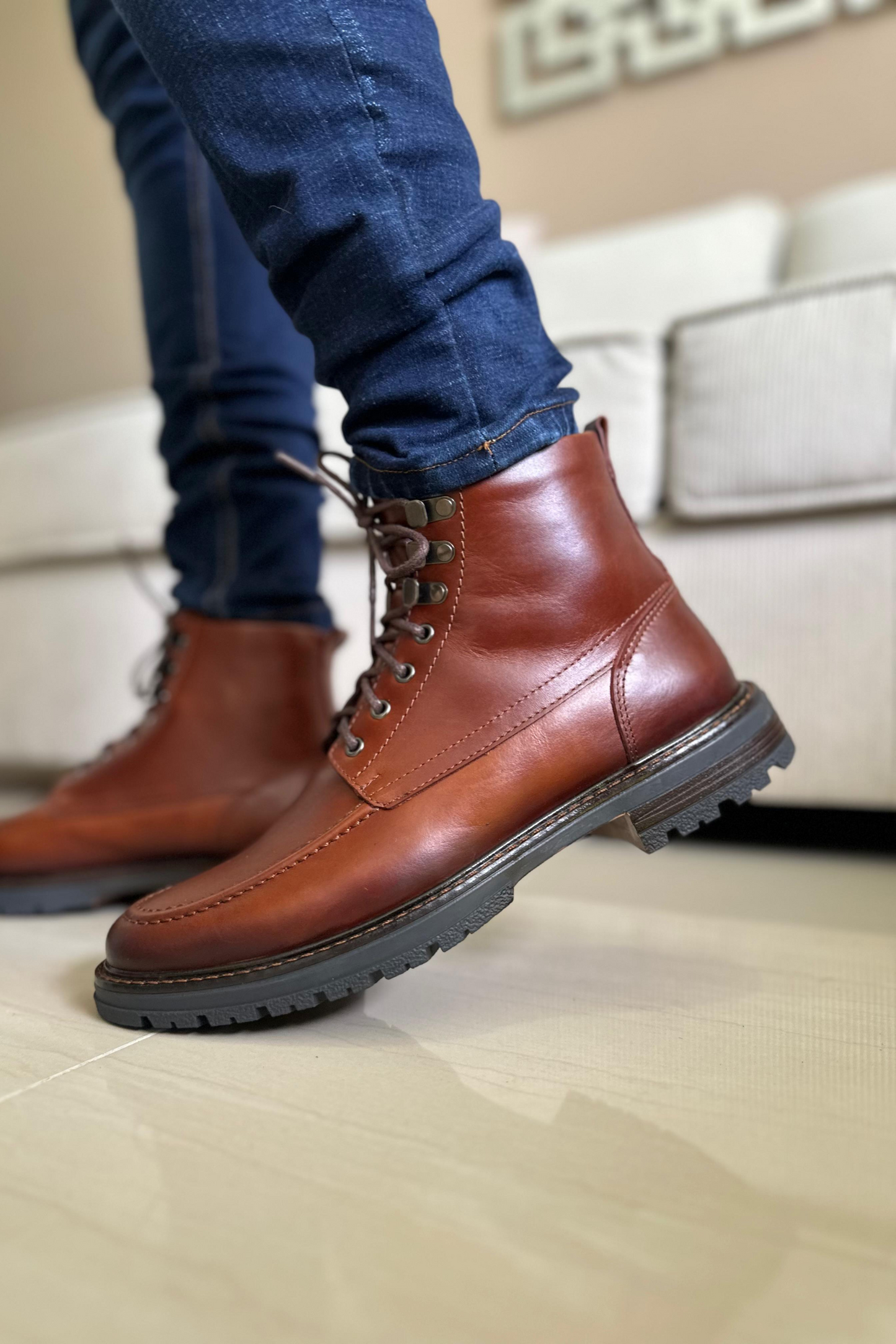 BOTAS CUPID - EN CUERO - PARA HOMBRE