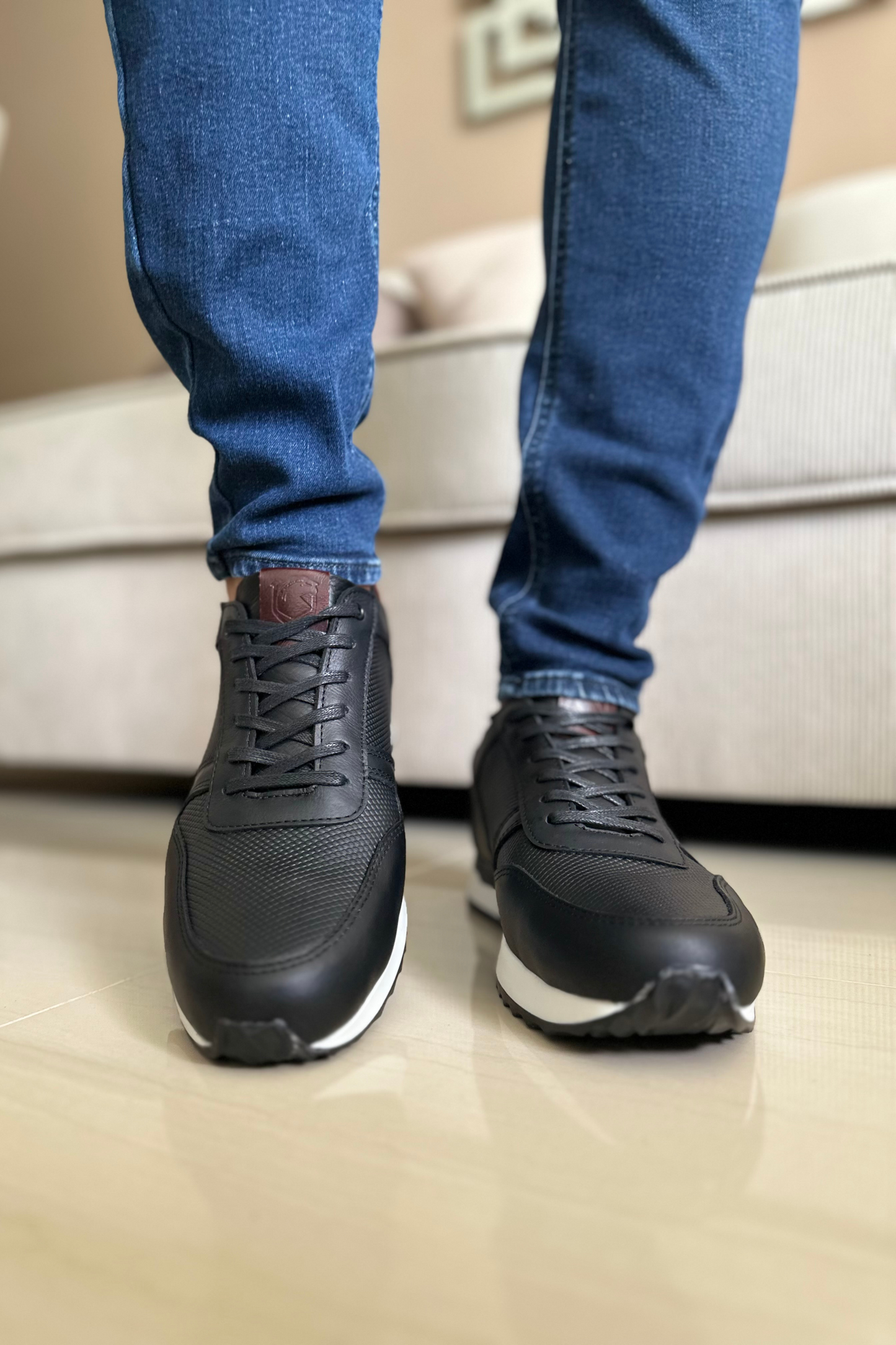 SNEAKERS 601 - EN CUERO - PARA HOMBRE