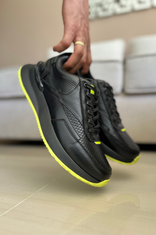 SNEAKERS XOKS - EN CUERO - PARA HOMBRE