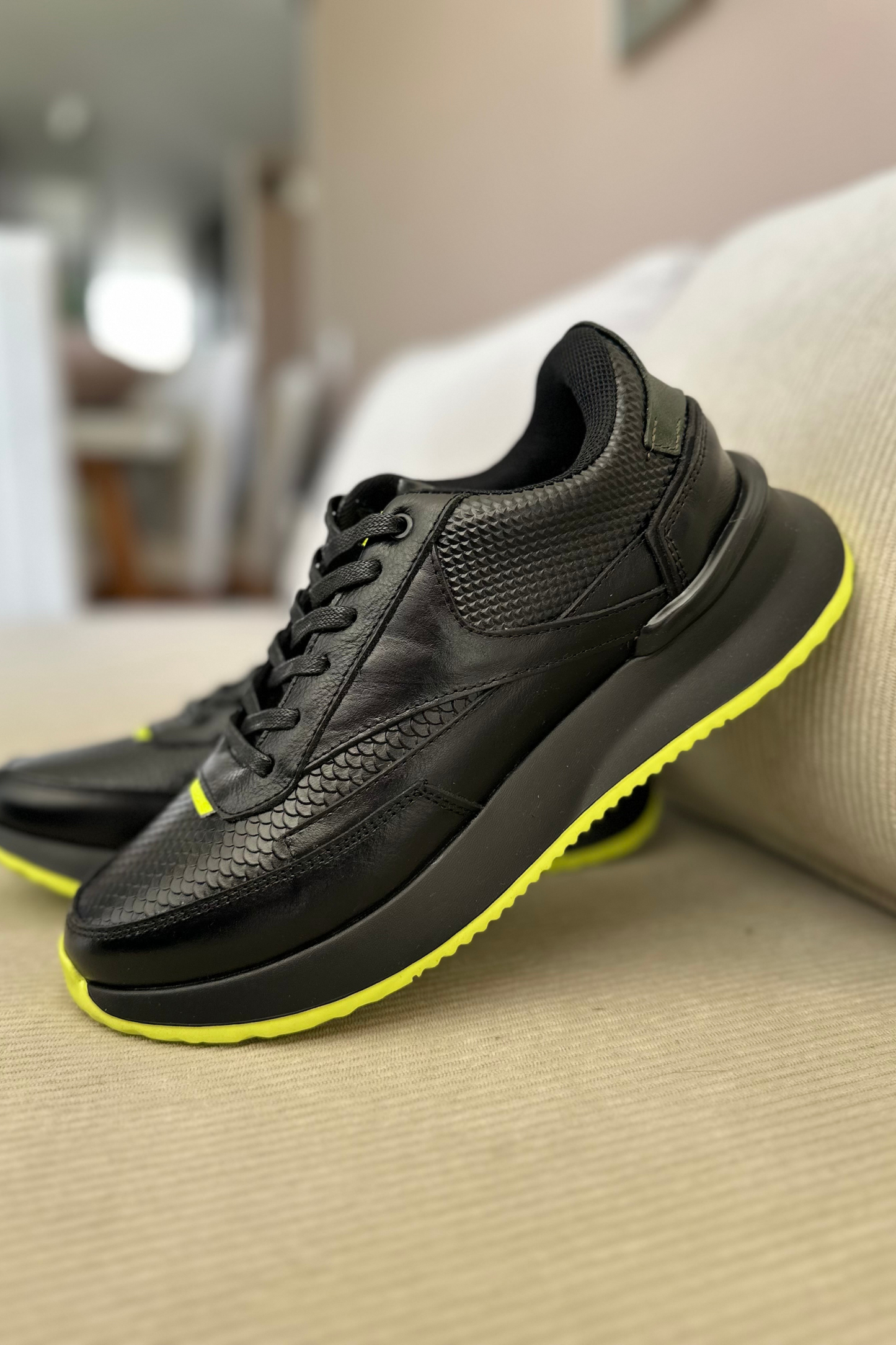 SNEAKERS XOKS - EN CUERO - PARA HOMBRE