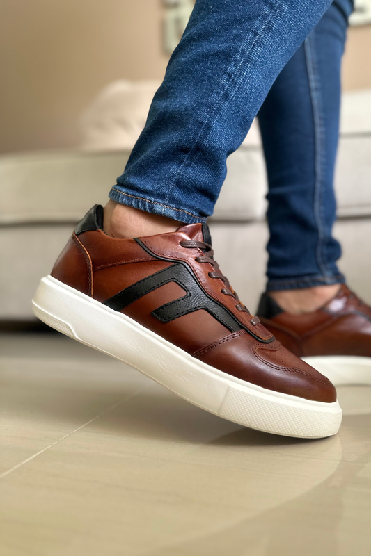 SNEAKER MOJABI - EN CUERO - PARA HOMBRE - REF: 616