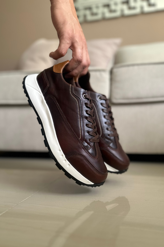 SNEAKERS TRAPINCH - PARA HOMBRE - EN CUERO
