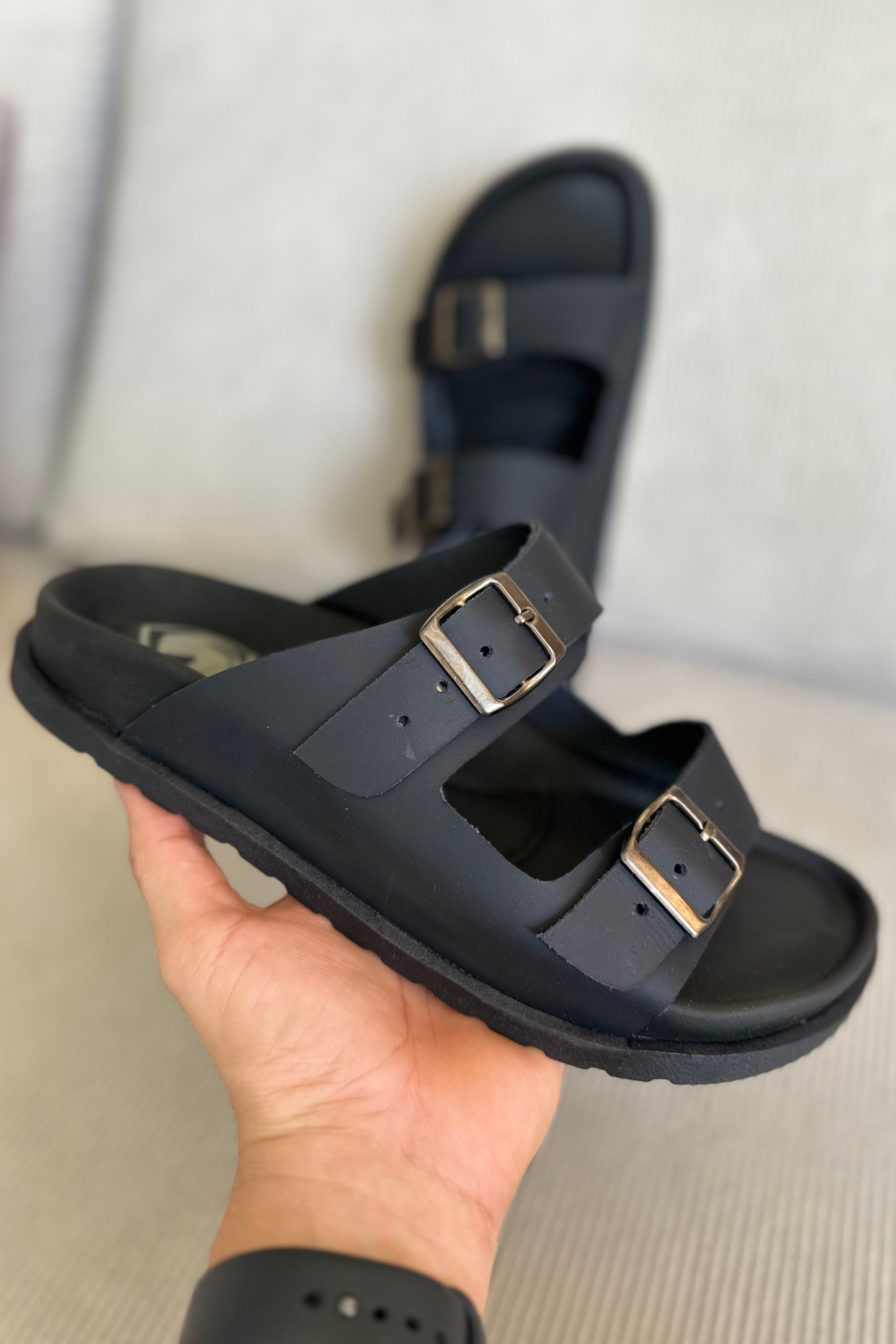 SANDALIAS PANGOL - EN CUERO - PARA HOMBRE