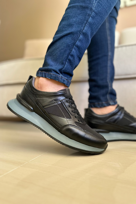 SNEAKER ARTETÁ -  EN CUERO - PARA HOMBRE