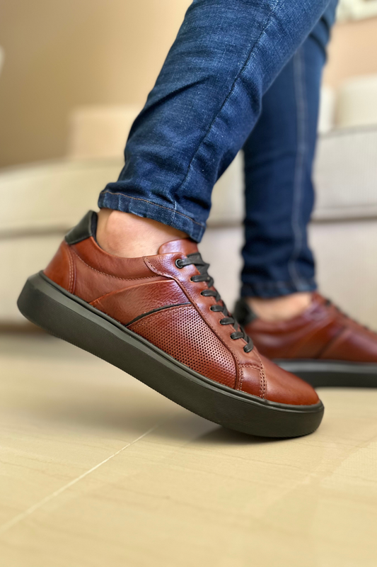 SNEAKER OLISE - EN CUERO - PARA HOMBRE