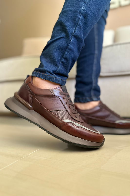 SNEAKER PARRY - EN CUERO - PARA HOMBRE