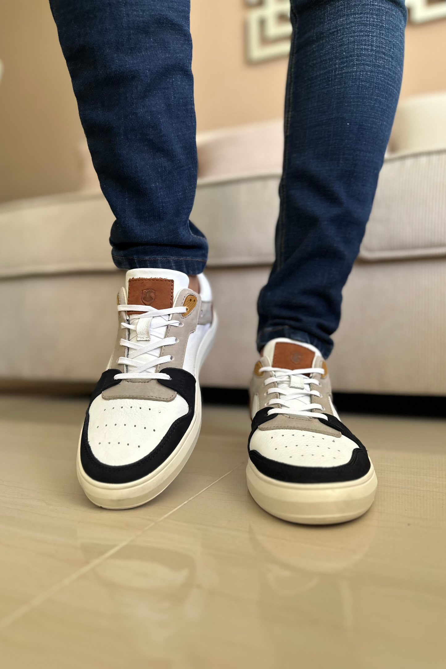 SNEAKER DEE - EN CUERO - PARA HOMBRE