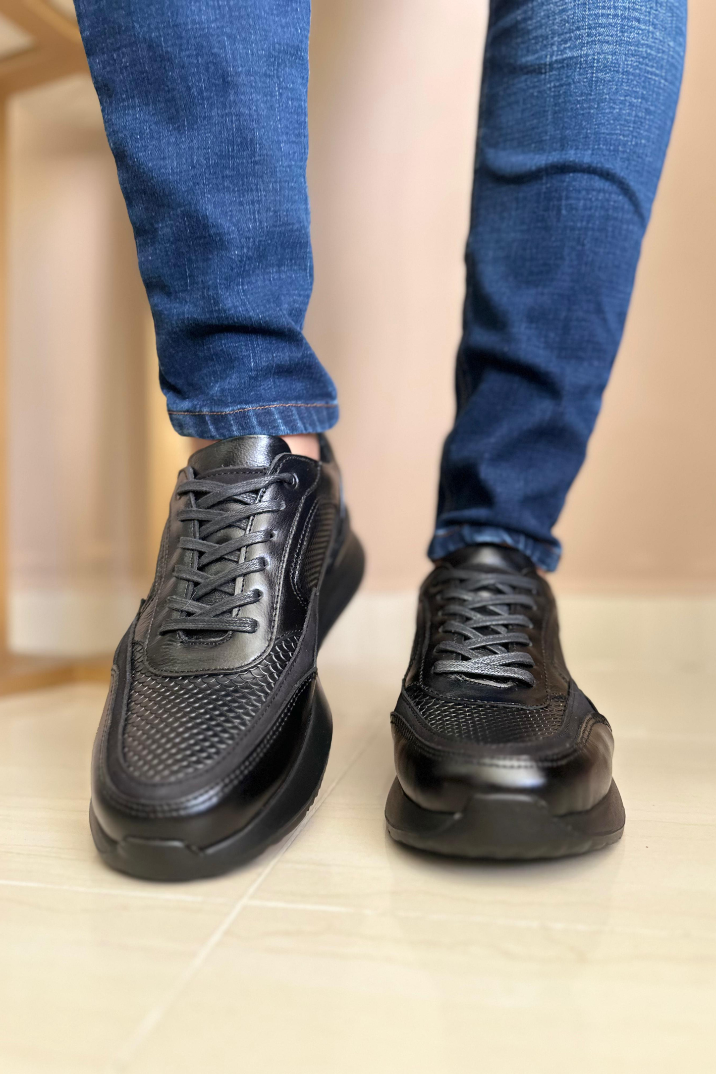 SNEAKER NICK - EN CUERO - PARA HOMBRE - REF: SPN 3205