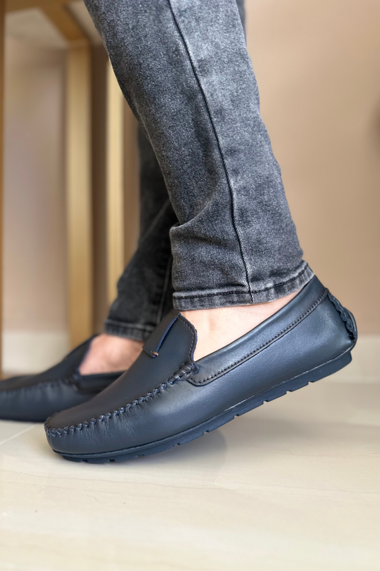 MOCASINES KRAP - EN CUERO - PARA HOMBRE - REF: 101
