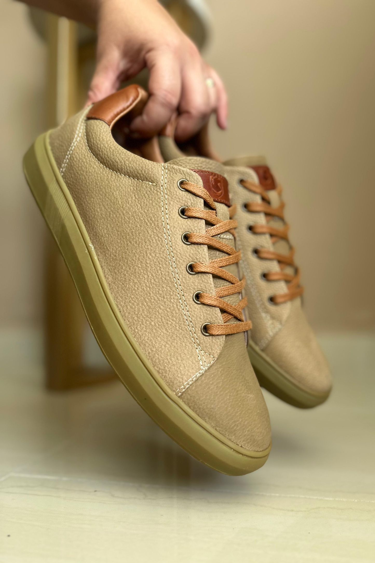 SNEAKER PECK - EN CUERO - PARA HOMBRE REF:2165
