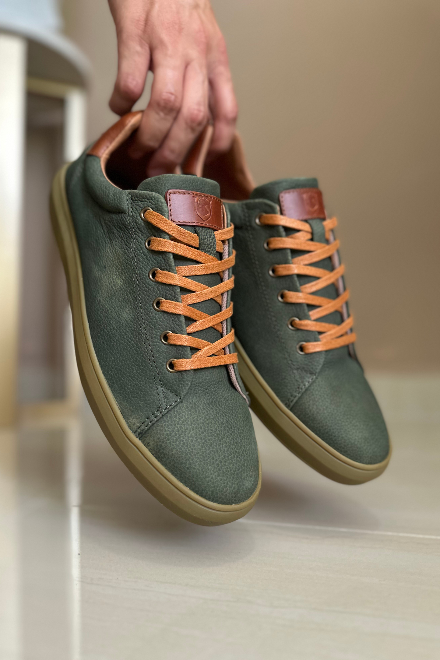 SNEAKER PECK - EN CUERO - PARA HOMBRE - REF: 2165