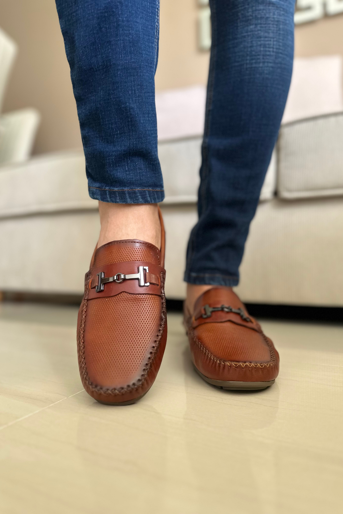MOCASINES NIGGAT - PARA HOMBRE - EN CUERO 1002