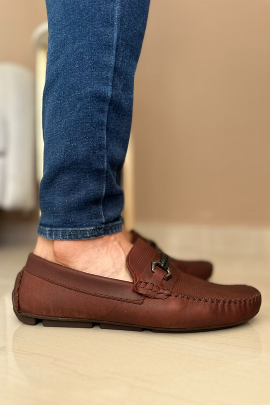 MOCASINES EKKO - EN CUERO - PARA HOMBRE