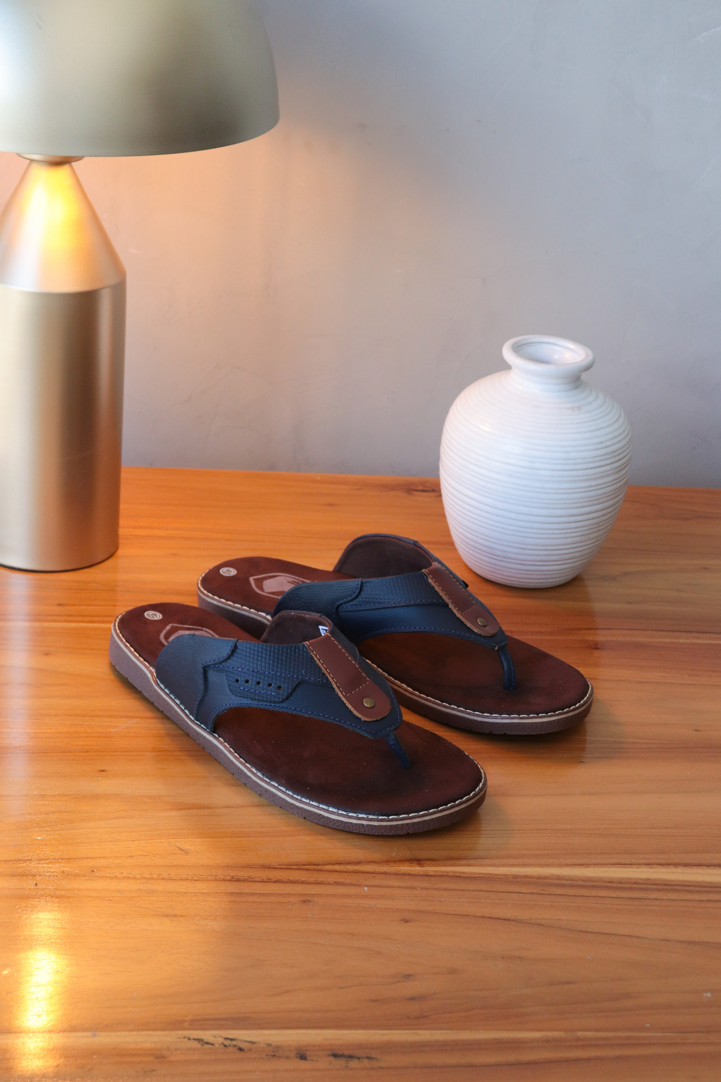 SANDALIA AQUA - EN CUERO - PARA HOMBRE: REF: 2360