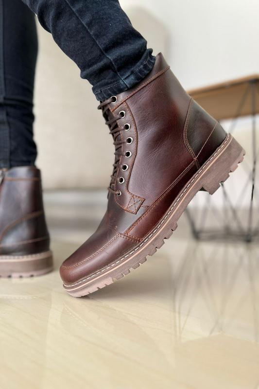 BOTAS RAIN - EN CUERO - PARA HOMBRE