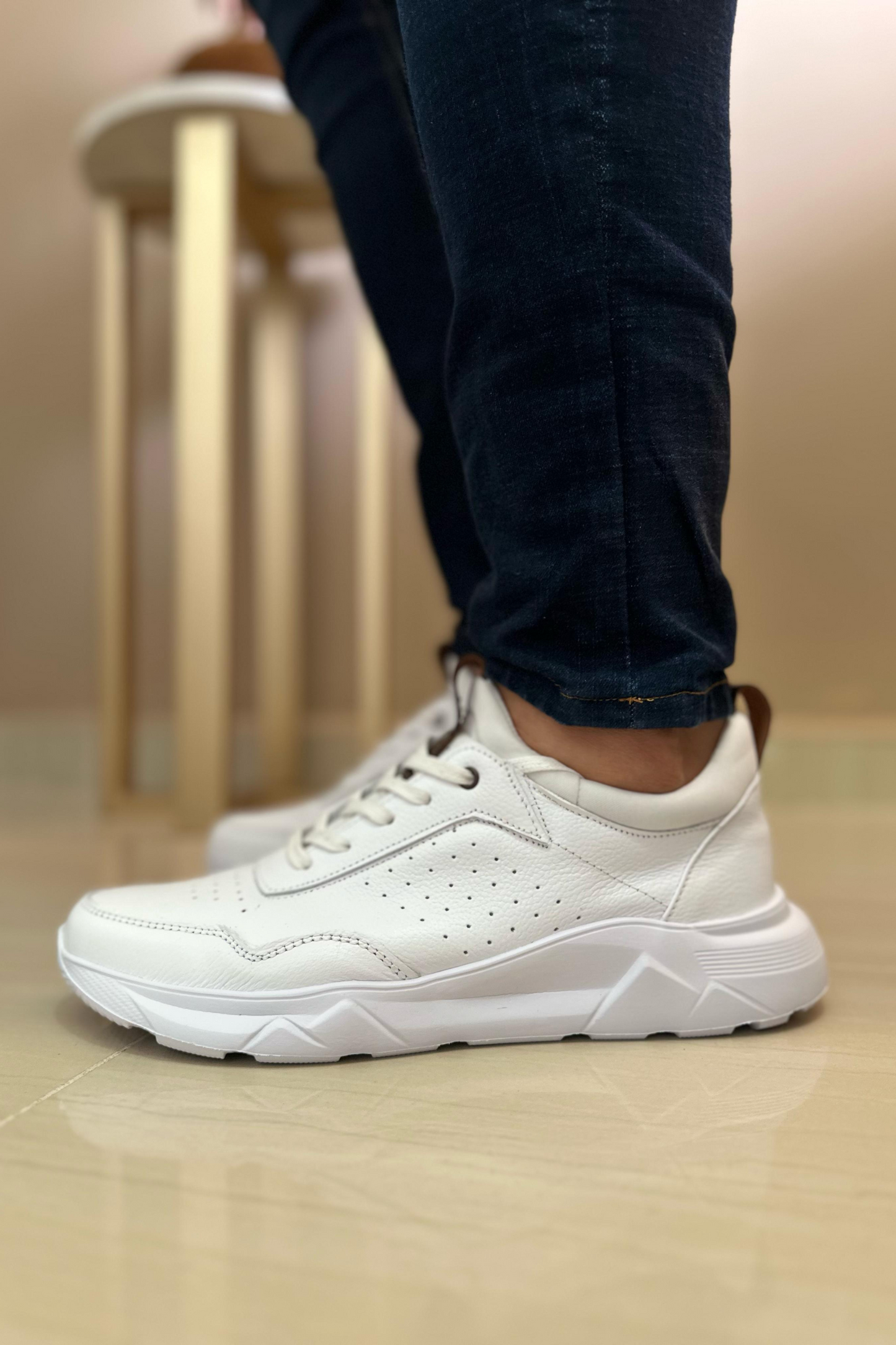 SNEAKER ONCE - EN CUERO - PARA HOMBRE - REF: SPN 2807
