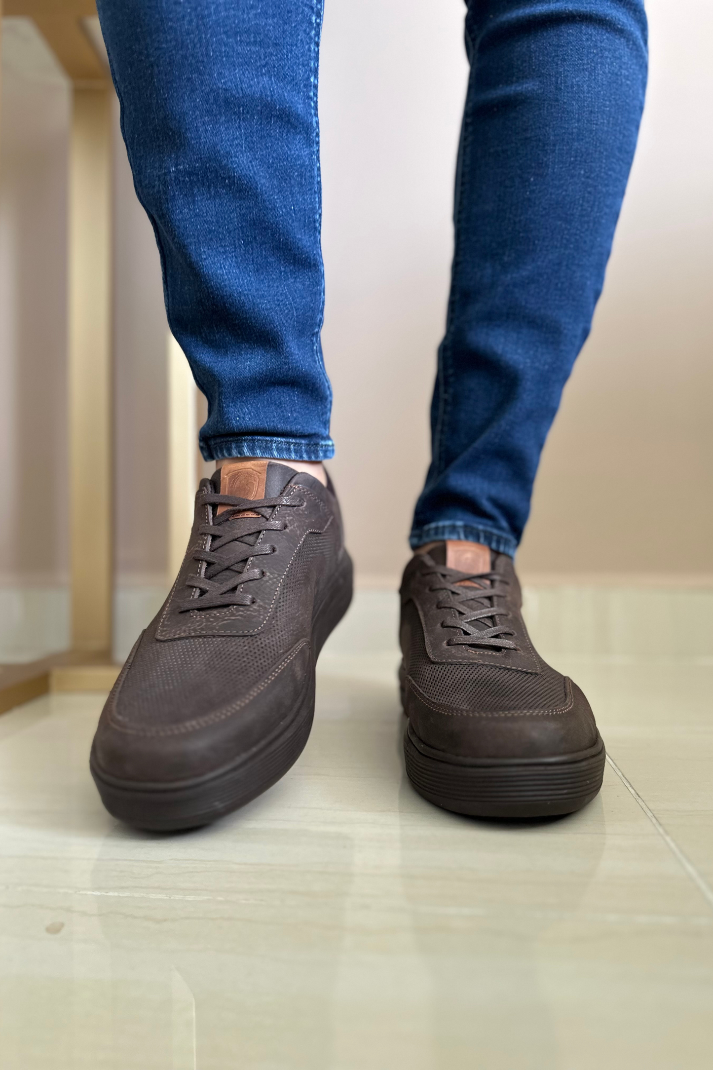 SNEAKER BIM - EN CUERO - PARA HOMBRE - REF: 3134