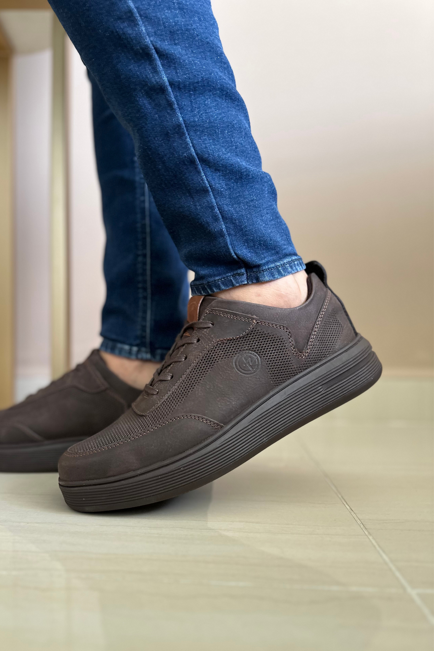 SNEAKER BIM - EN CUERO - PARA HOMBRE - REF: 3134