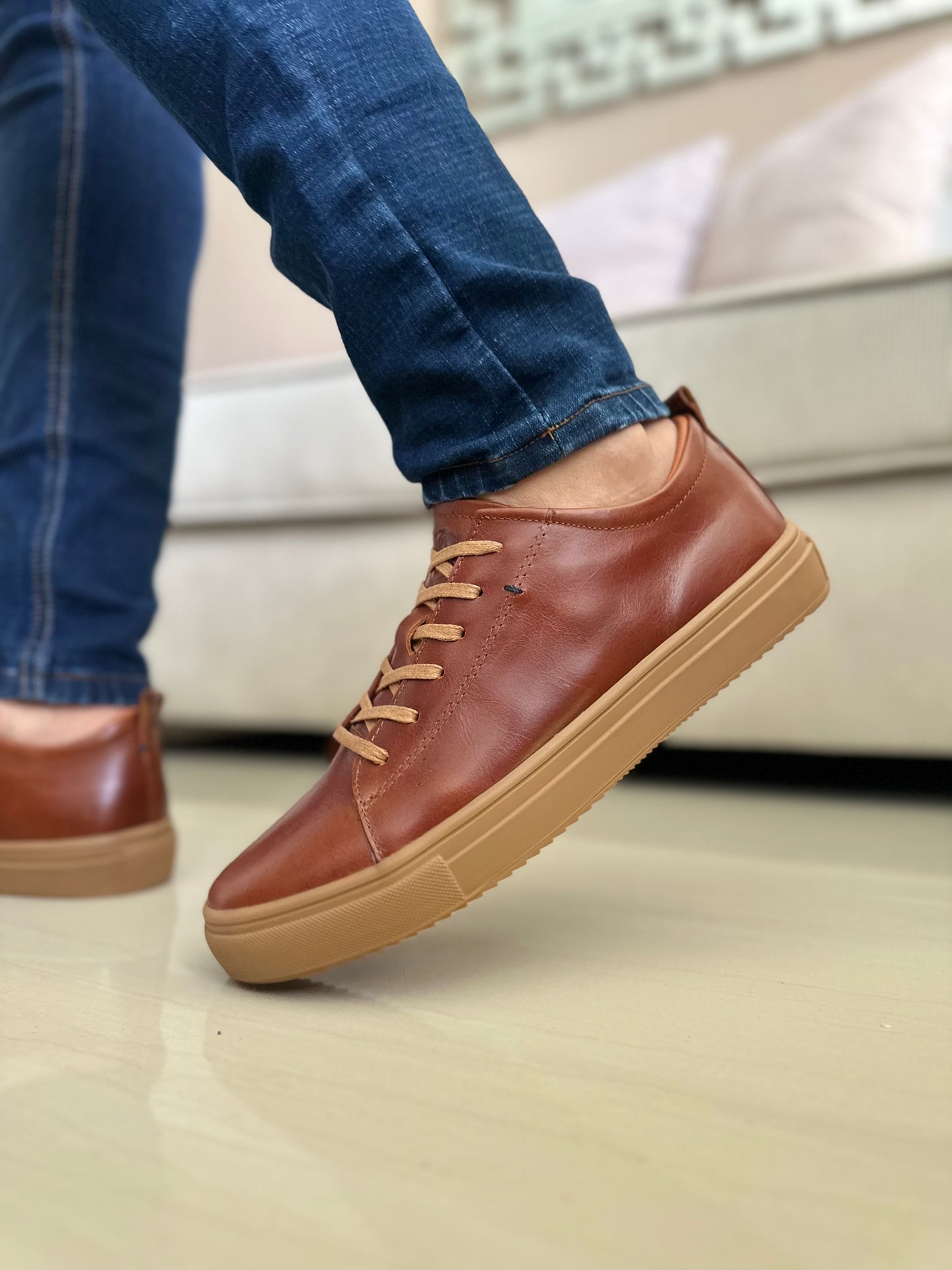 SNEAKERS MIEL-REF:585