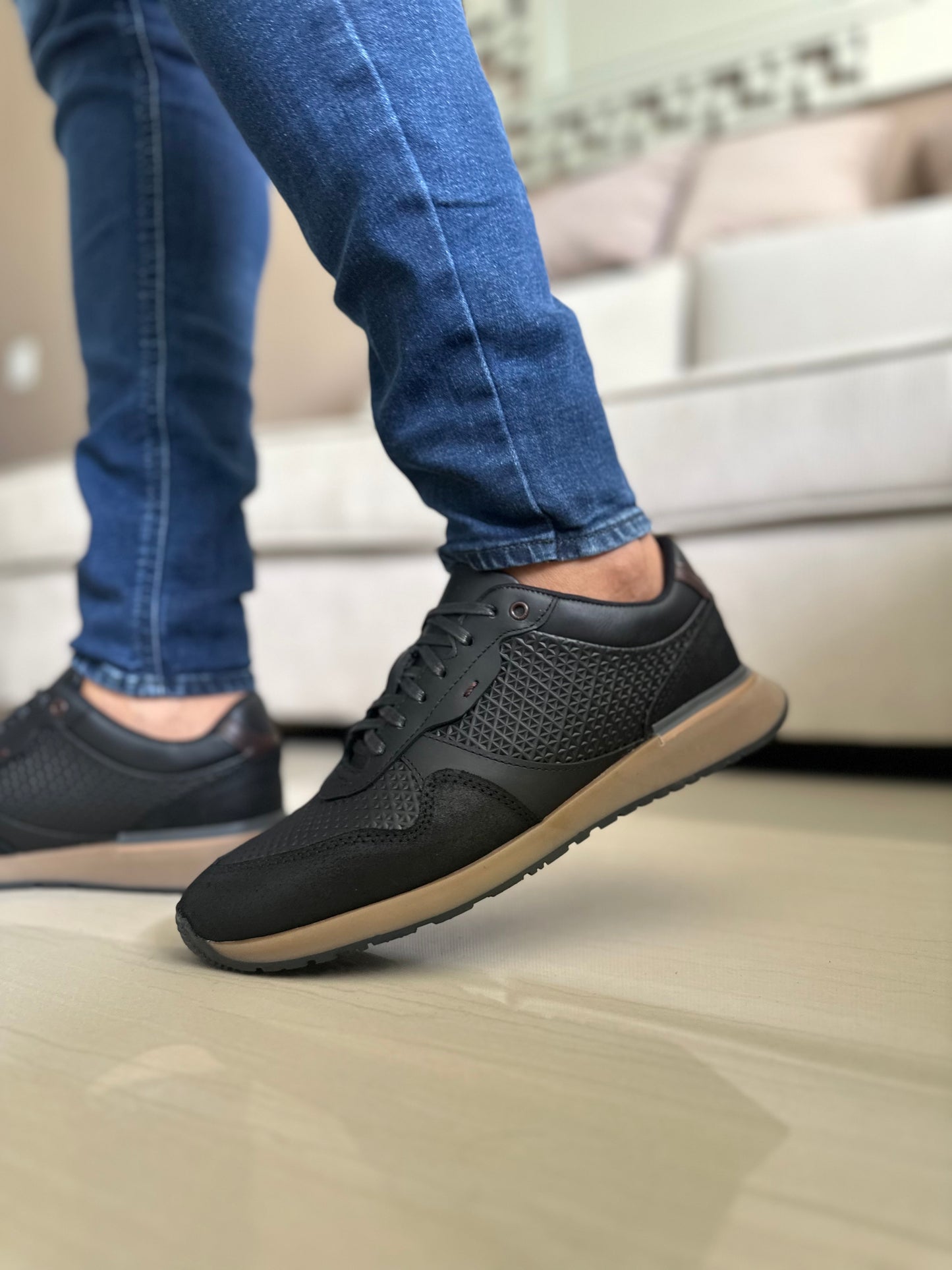 SNEAKERS GRONT-CUERO REF: ESMERALDA