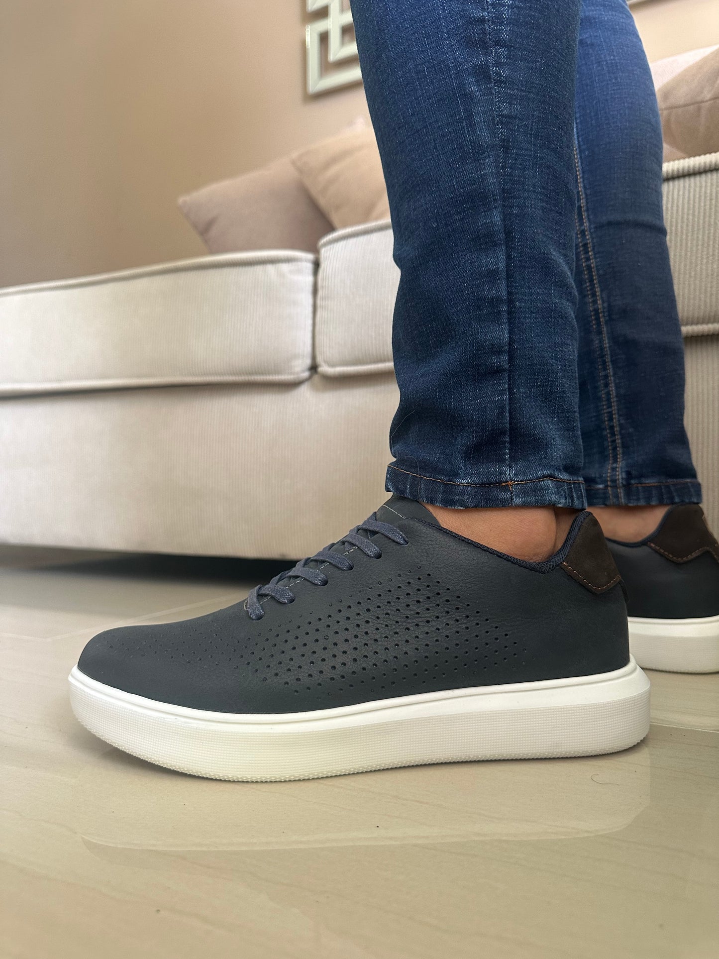 SNEAKER HOLT - EN CUERO - PARA HOMBRE - REF: SPN 3202