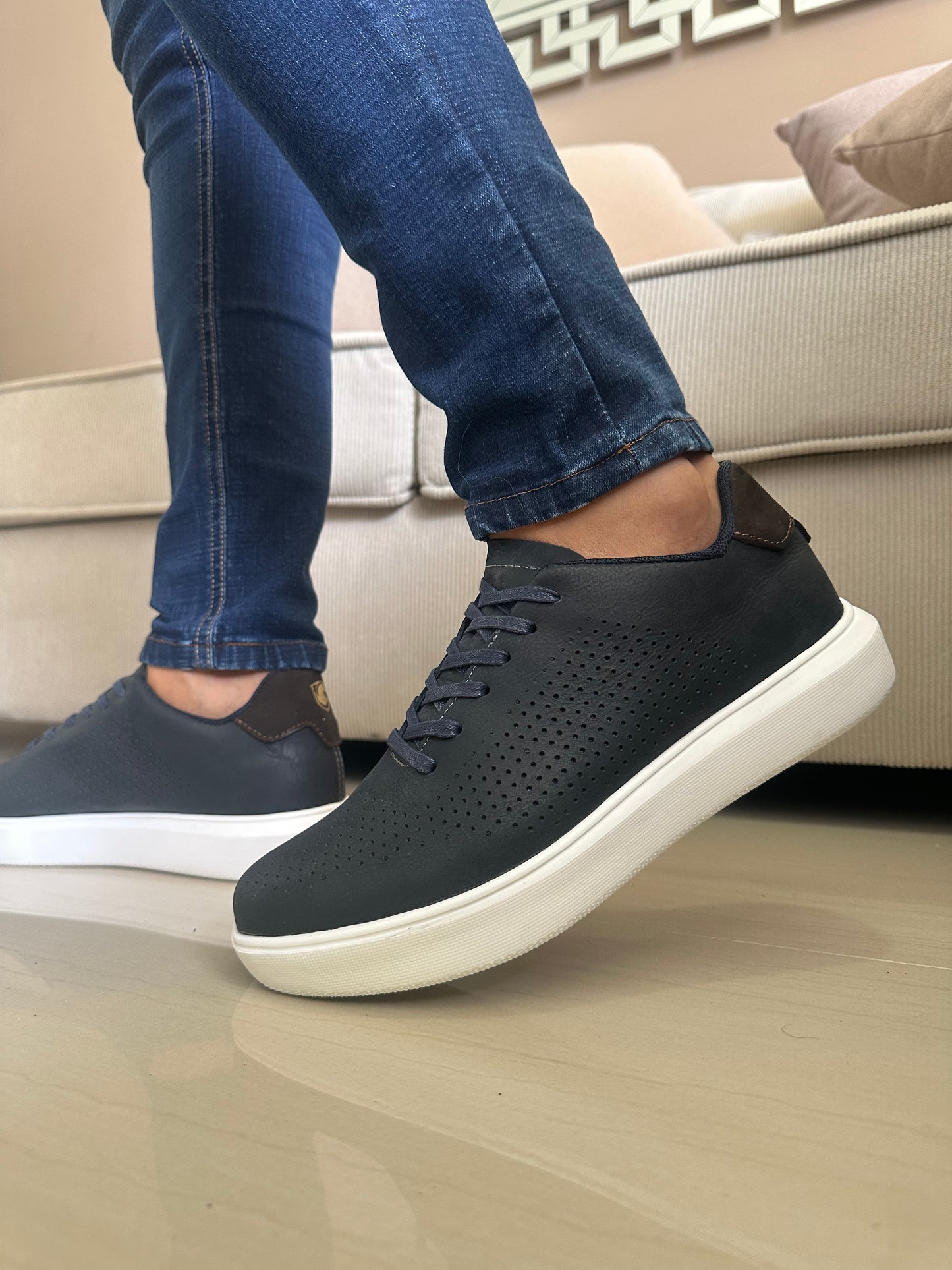 SNEAKER HOLT - EN CUERO - PARA HOMBRE - REF: SPN 3202