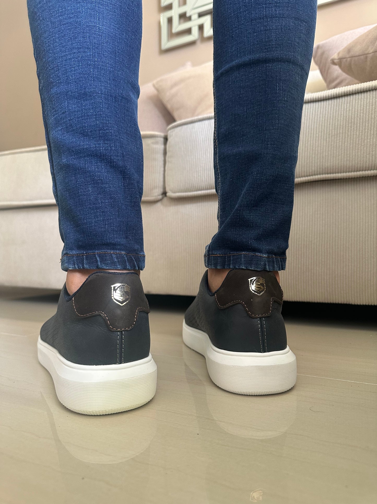 SNEAKER HOLT - EN CUERO - PARA HOMBRE - REF: SPN 3202