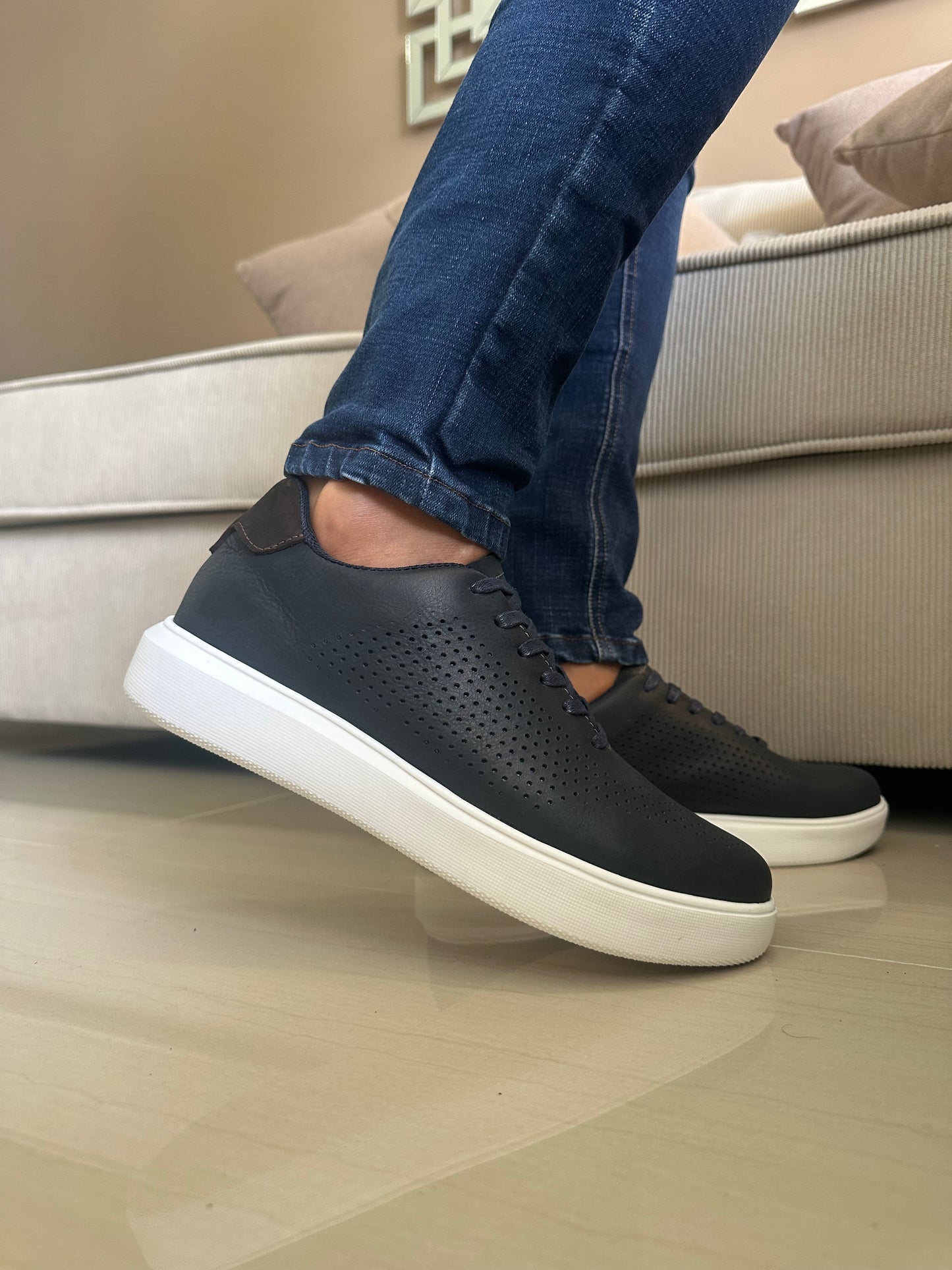 SNEAKER HOLT - EN CUERO - PARA HOMBRE - REF: SPN 3202