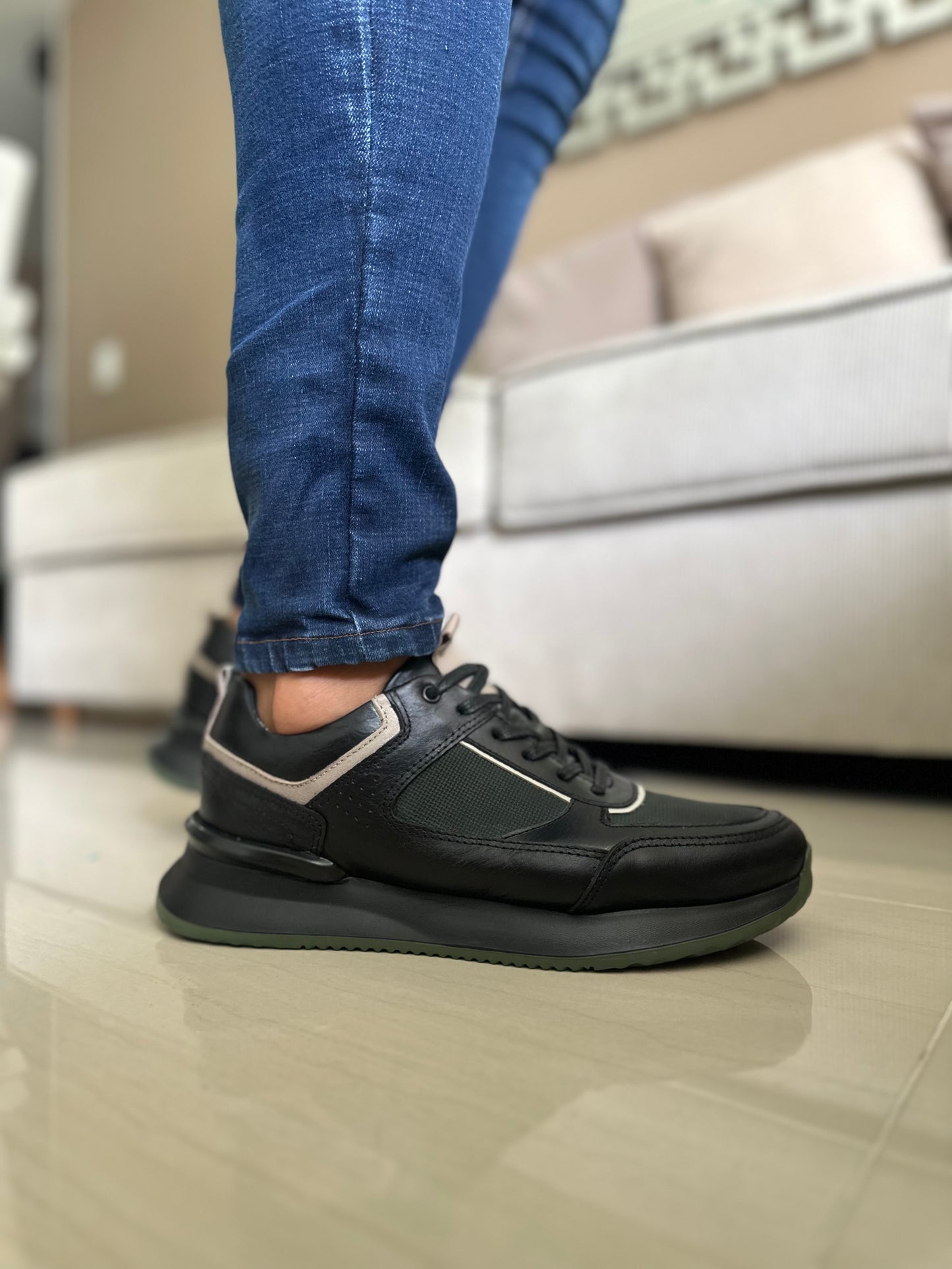 SNEAKERS PIT -CUERO VACUNO REF: T10
