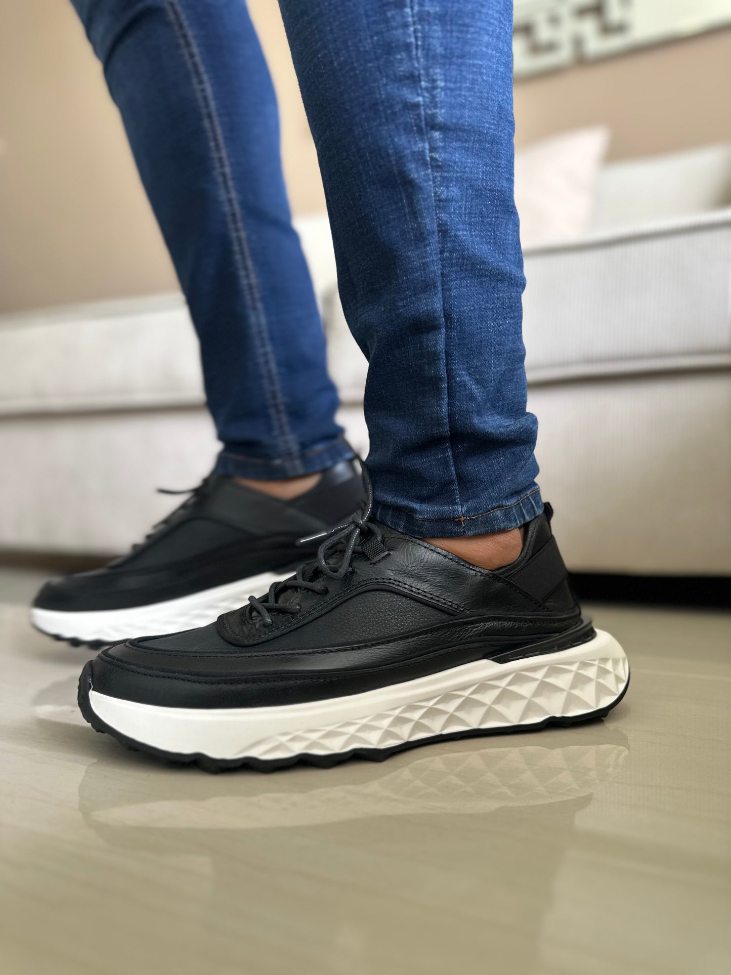 SNEAKERS OLI-CUERO VACUNO -REF 3324