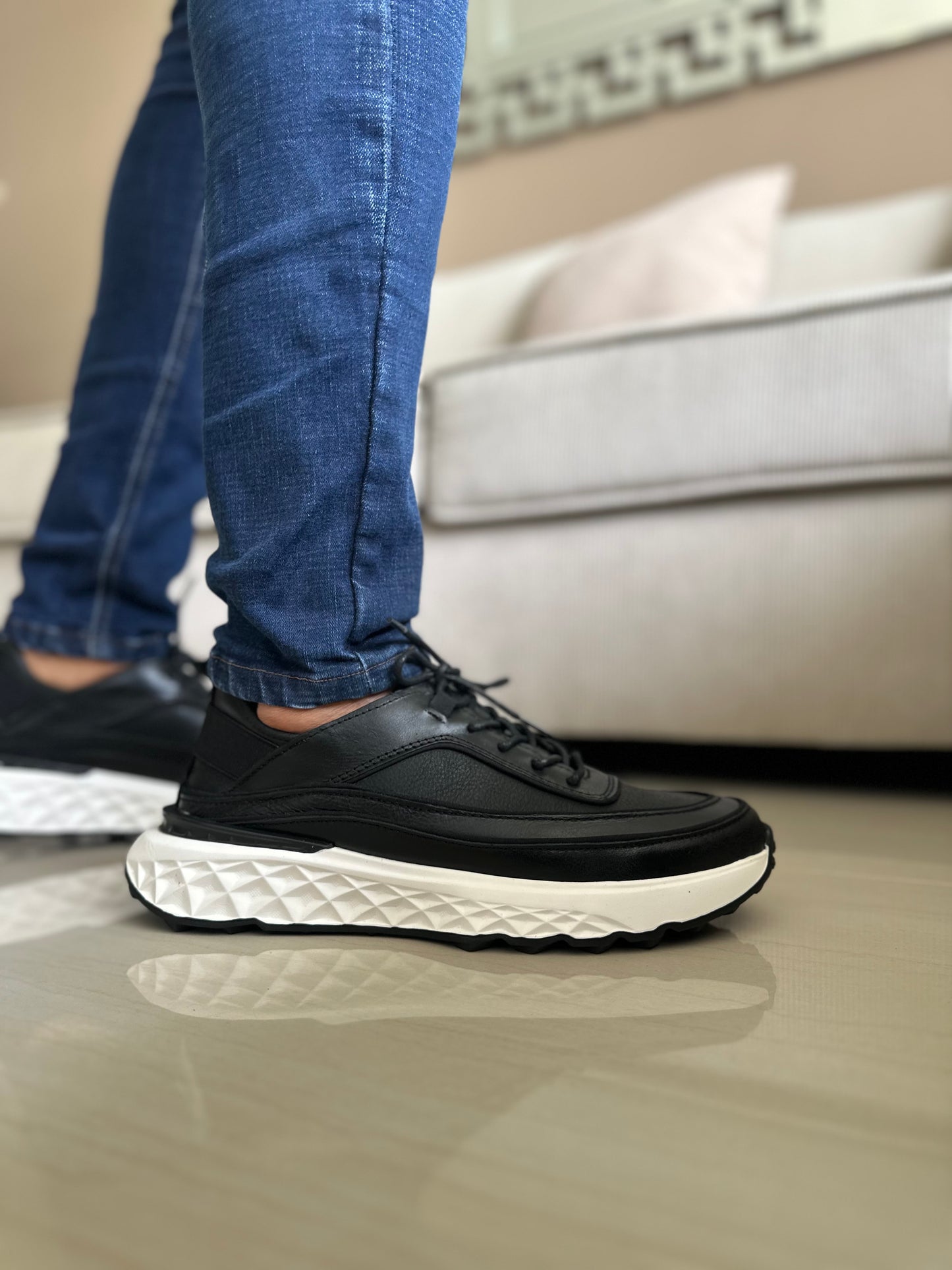 SNEAKERS OLI-CUERO VACUNO -REF 3324