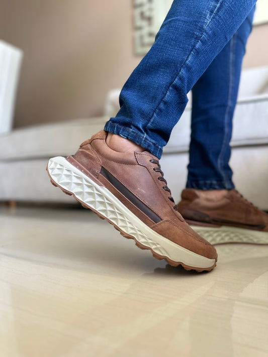 SNEAKERS OLI-CUERO VACUNO -REF 3324