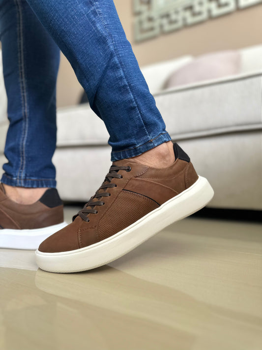 SNEAKER OLISE - EN CUERO - PARA HOMBRE - REF: 3220