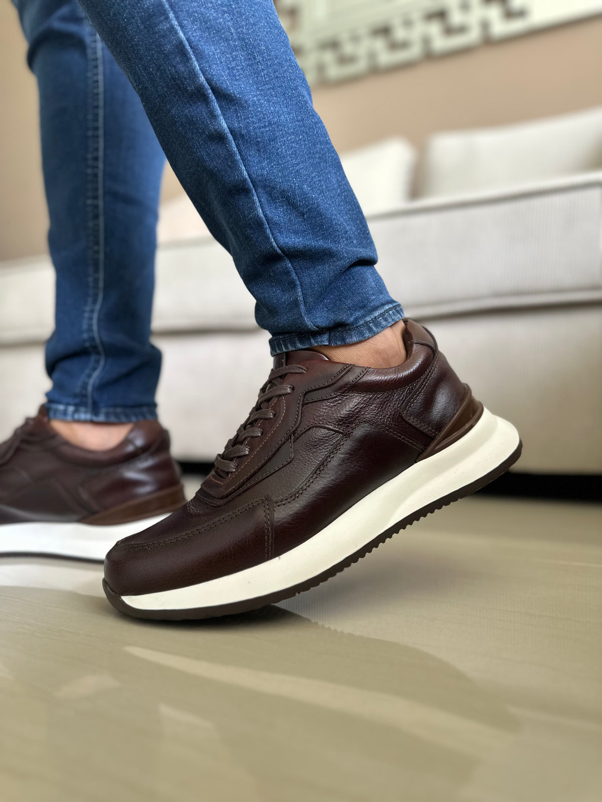 SNEAKERS WERT-CUERO-LIVIANOS REF 3316
