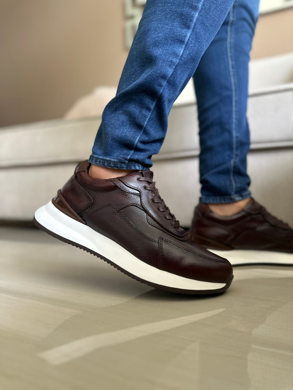 SNEAKERS WERT-CUERO-LIVIANOS REF 3316