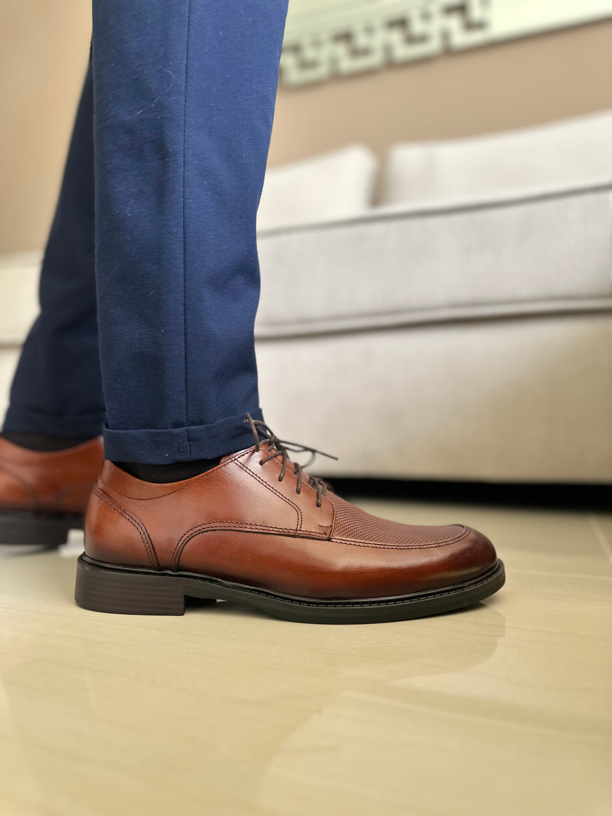 ELEGANTES  ACRE- EN CUERO - PARA HOMBRE - REF: