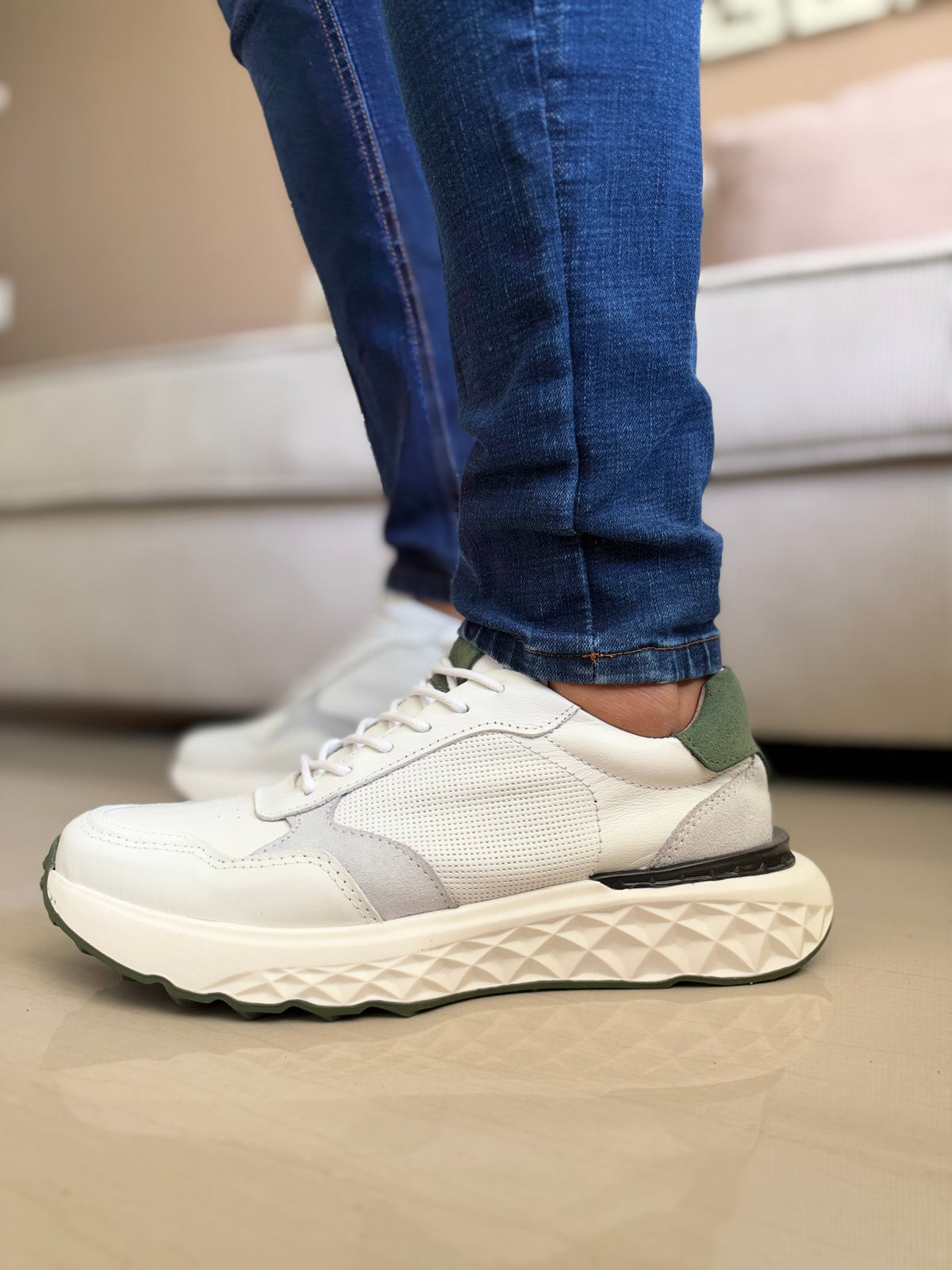 SNEAKERS DIFF-CUERO -ULTRALIVIANOS REF: 3388 (Copia)