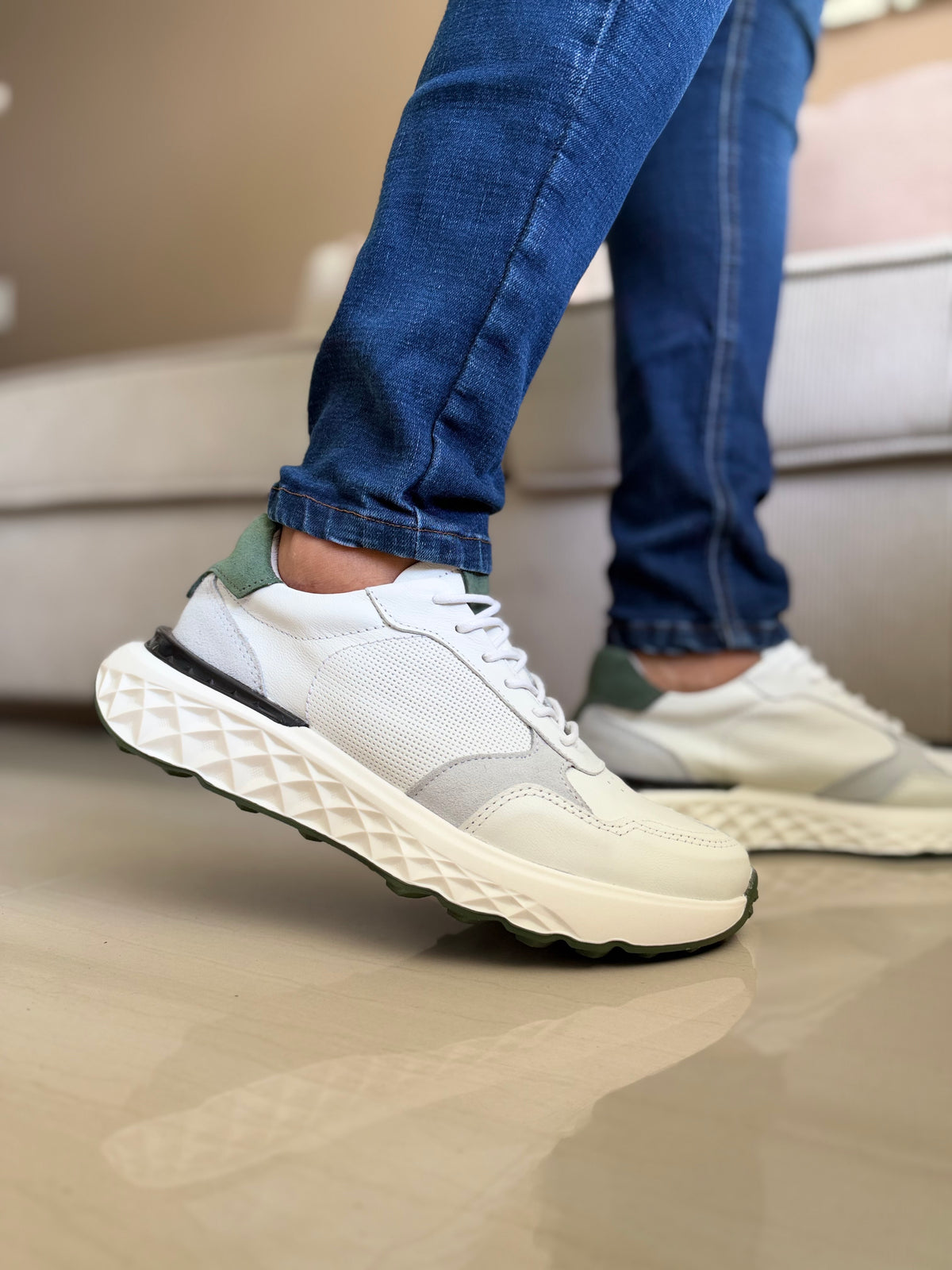 SNEAKERS DIFF-CUERO -ULTRALIVIANOS REF: 3388 (Copia)
