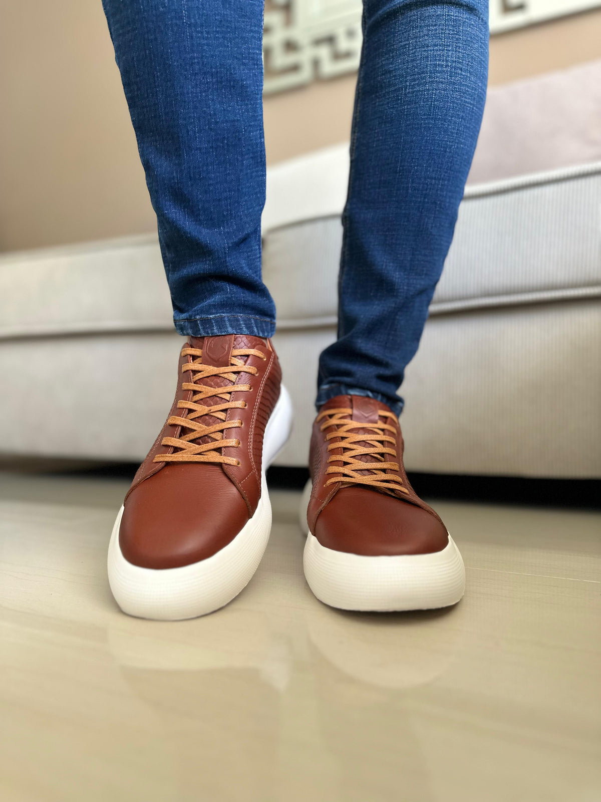 SNEAKERS GIT-CUERO-LIVIANOS