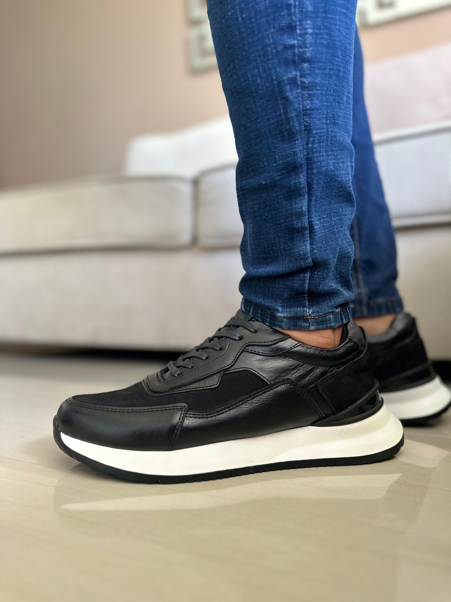 SNEAKERS WERT-CUERO-LIVIANOS