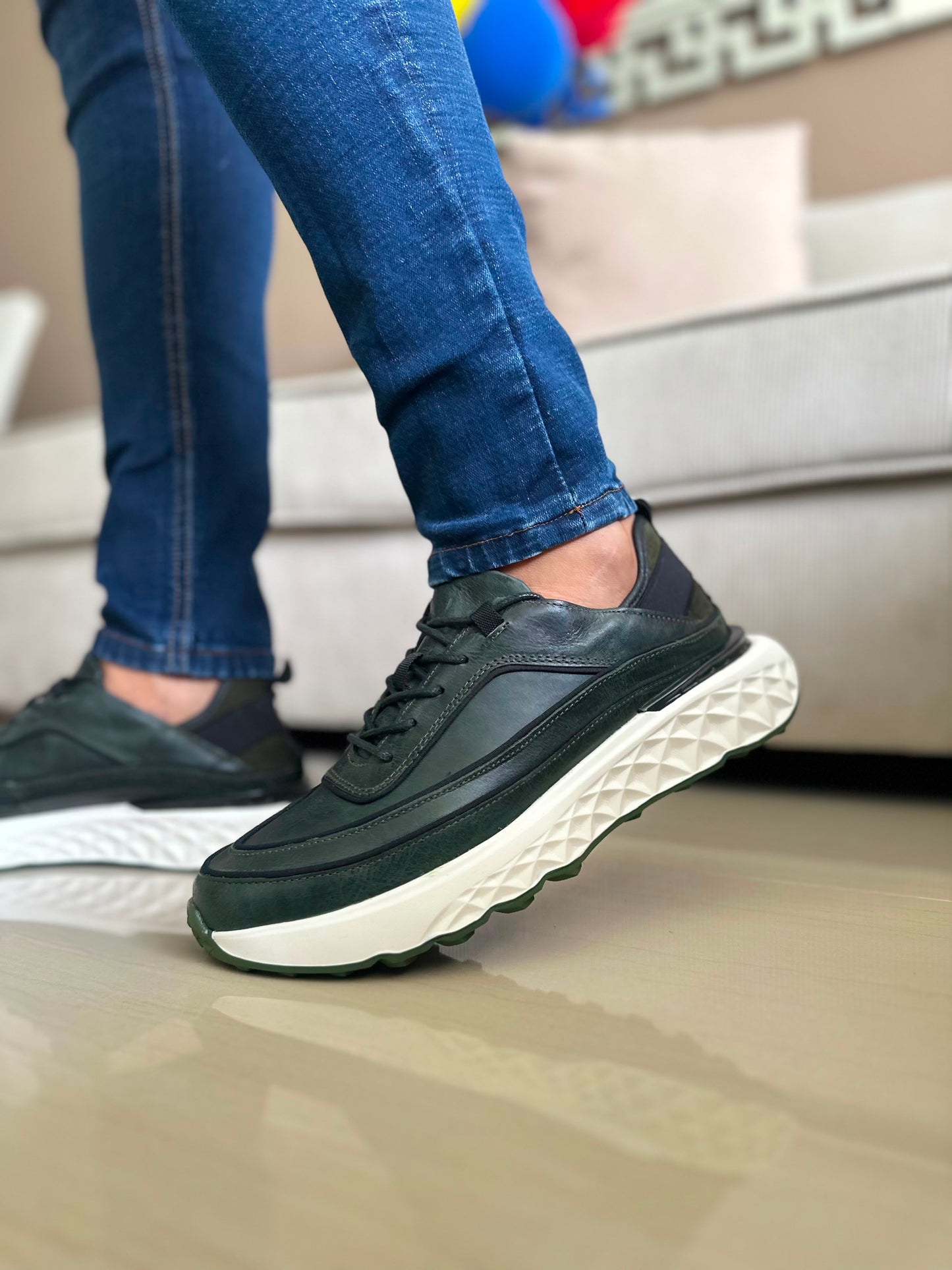 SNEAKERS OLI-CUERO VACUNO -REF 3324