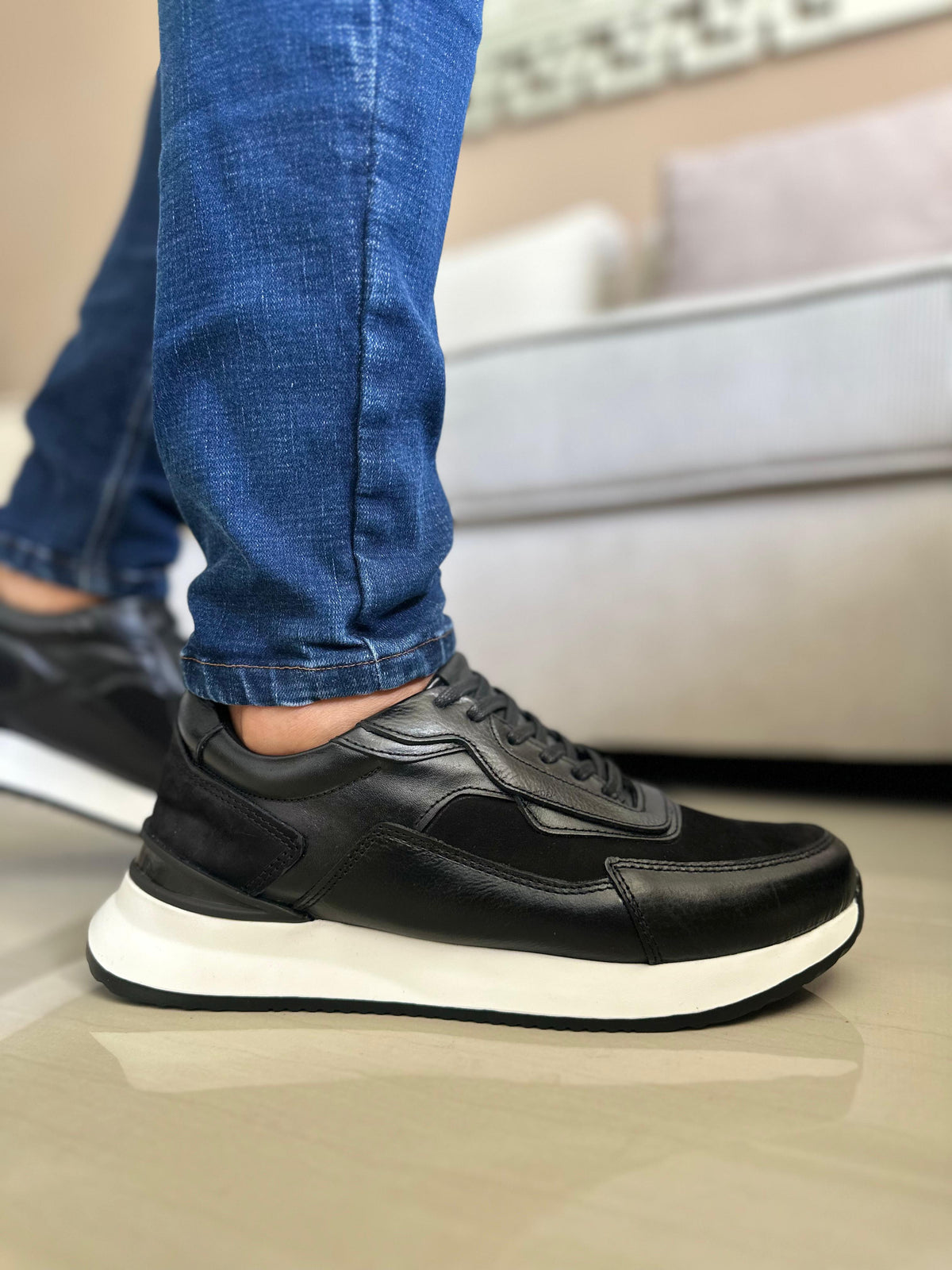SNEAKERS WERT-CUERO-LIVIANOS