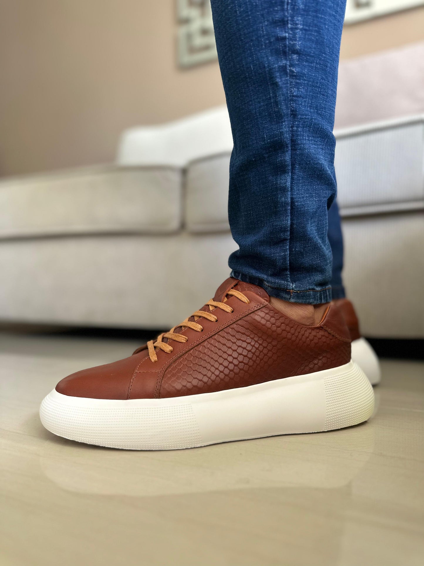 SNEAKERS GIT-CUERO-LIVIANOS